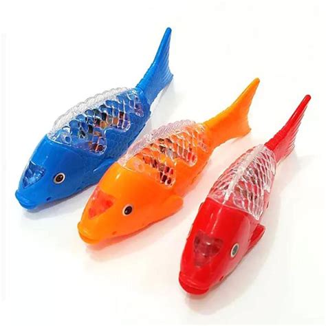 Electric Fish Toy Automatic Moving Cat Fish Toy With Music Bd