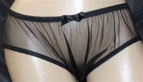 Adult Sissy Bikini Sheer Nylon Chiffon Panties Uninterrupted View In Many Colors Etsy