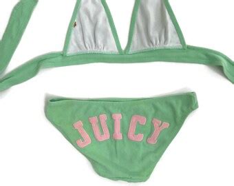 1970s 2 Piece Bikini Bathing Suit Crochet Pattern Two Piece