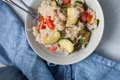 Tomato Zucchini Risotto A Joyfully Mad Kitchen