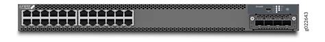 Juniper EX4400 Multigigabit Stackable Switch (24-Port 1G Data + 4x 1G SFP Uplinks) Network Advantage Full L3 BGP/OSPF License [STACK-KIT] (EX4400-24T-4G-A-STACK-KIT)