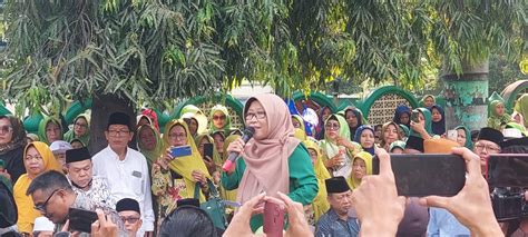 Daftar Bacalon Bupati Di PKB Umi Azizah Dikawal Ribuan Pendukung