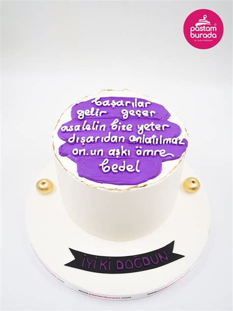 Mor Detay Naked Cake