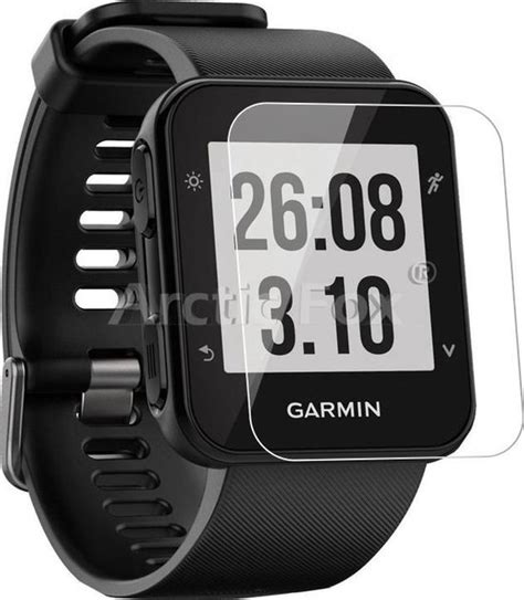 2X Tempered Glass Screenprotector Geschikt Voor Garmin Forerunner 30