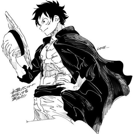 32 Gambar Sketsa Monkey D Luffy