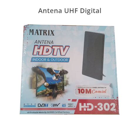 Jual Antena Tv Digital Matrix Hd Indoor Outdoor Shopee Indonesia