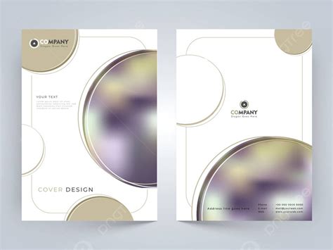 A Collection Of Professional A4 Cover Designs And Template Layouts For