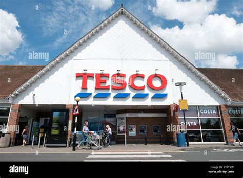 Tesco Store Uk Stock Photo Alamy