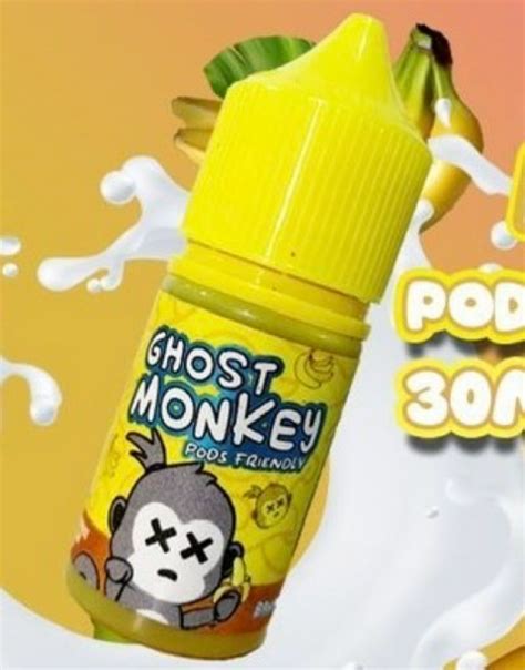 Kakatavape Ghost Monkey Banana Yoghurt Sundae Salt Ml