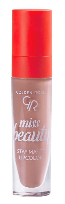 Golden Rose Matowa Pomadka Do Ust Miss Beauty Stay Matte Lipcolor Blush Nude Sklep EMPIK