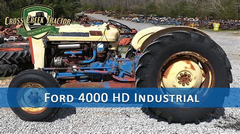 1969 Ford 4000 Tractor Parts