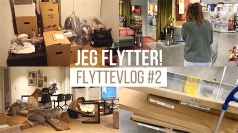 FLYTTEVLOG 2 Pakking Flytting Kaos Og IKEA YouTube