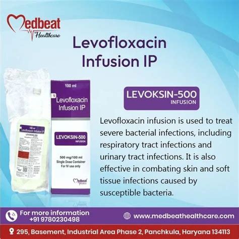 Levofloxacin Mg Infusion At Rs Box In Panchkula Id