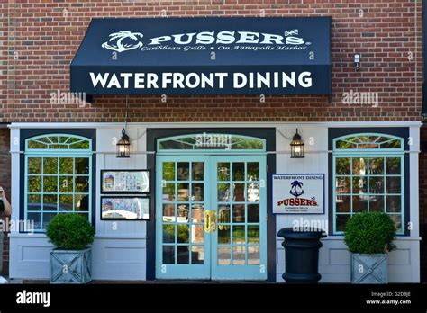 Annapolis Harbor Restaurant Hi Res Stock Photography And Images Alamy