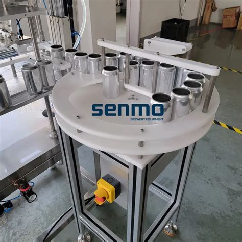 Compact Automatic Beer Canning Line For Microbrewery Senmo Machinery