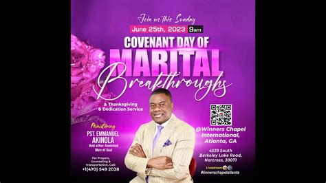 Covenant Day Of Marital Breakthroughs June 25th 2023 WCIGA YouTube