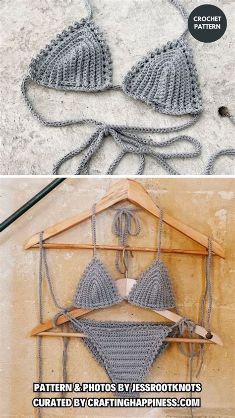 Crochet Bikini Set Patterns For The Summer Holiday Crafting Happiness