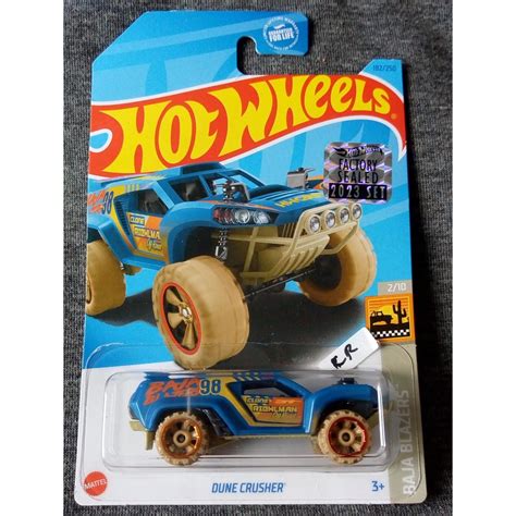 Jual Hot Wheels Dune Crusher Baja Blazers No 98 Factory Sealed Blue Shopee Indonesia