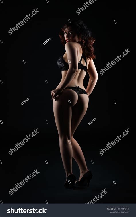 Beautiful Sexy Woman Lingerie Posing On Stock Photo Shutterstock