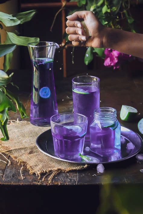 Butterfly Pea Is A Beautiful Flower Made This Drink Which Is Simple