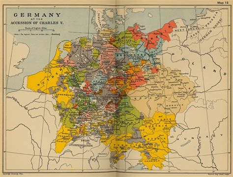 Map of Germany 1519