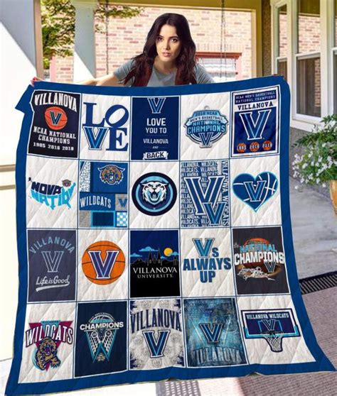 Villanova Wildcats 3d Customized Quilt Blanket Design Trend