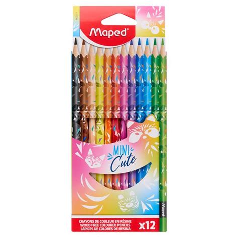 Maped Mini Cute Pkt Colouring Pencils Gbbstationery Ie