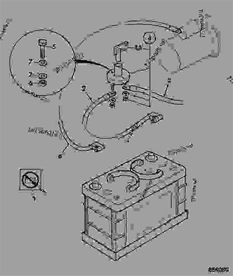 Battery Isolator Optional Construction Jcb 930 4wd Rtfl Parts