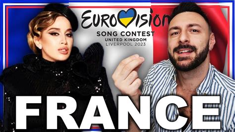 LA ZARRA ÉVIDEMMENT REACTION I FRANCE EUROVISION 2023 YouTube