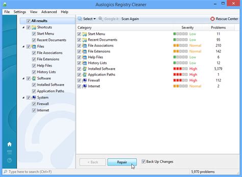 Auslogics Registry Cleaner 11010 Free Download Software Reviews