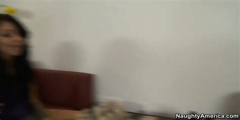 Madelyn Monroe Fucking In The Couch With Her Natural Tits Johnny Castle