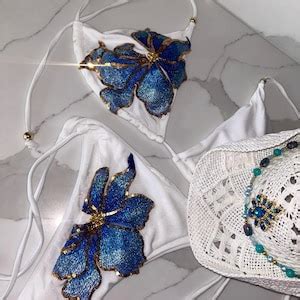 Santorini Bikini Etsy