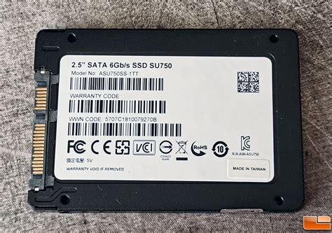 ADATA Ultimate SU750 1TB SATA III SSD Review - Legit Reviews