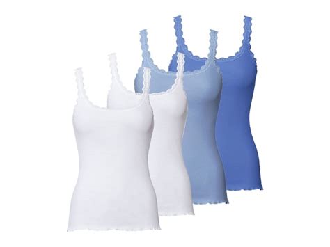 Esmara Lingerie Dames Singlets Met Kant Lidl