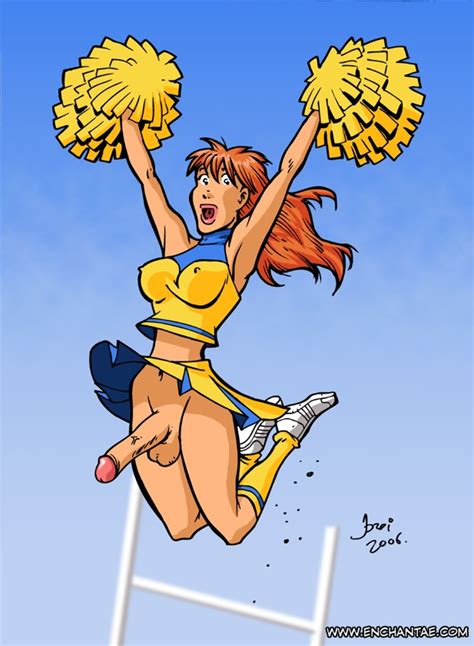 Futa Cheerleader By Enchantae Hentai Foundry
