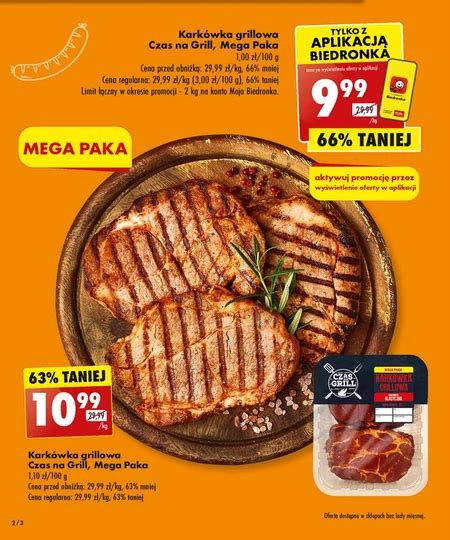 Kark Wka Na Grilla Czas Na Grill Taniej Promocja Biedronka