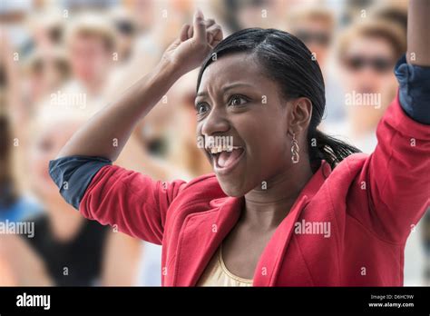 Women Alone Crowd Hi Res Stock Photography And Images Alamy