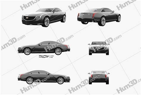 Cadillac Elmiraj 2014 Blueprint Template