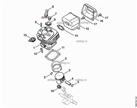 Exploring The Inner Workings Of Stihl Ts460 A Comprehensive Parts Diagram