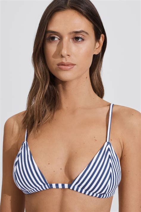 FELLA Triangle Bikini Top ShopStyle Two Piece Swimsuits