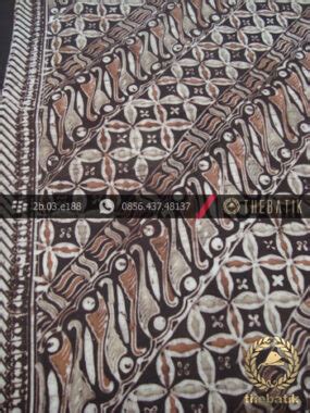 Jual Kain Batik Warna Alam Motif Pulau Parang Kombinasi THEBATIK CO ID