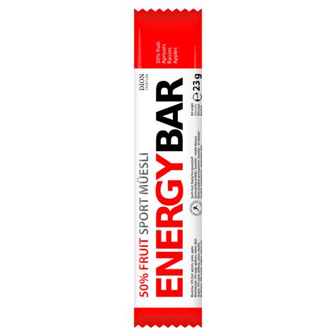 ENERGY BAR 23g from 0.99
