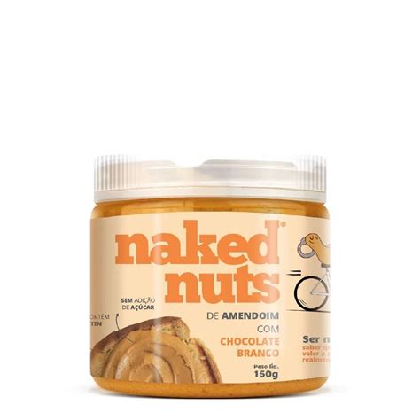 Pasta De Amendoim 150g Chocolate Branco Naked Nuts OtimaNutri