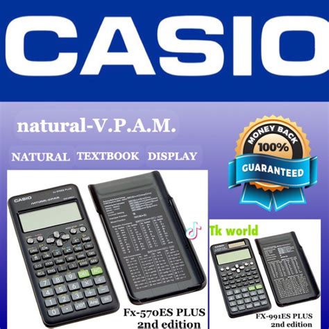 Casio Fx 570ES PLUS 2nd Edition Fx 991ES PLUS 2nd Edition Scientific