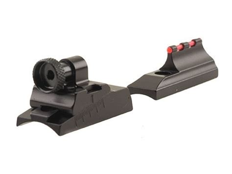 Williams Front Rear Peep Sight For Cva Accura Muzzleloader