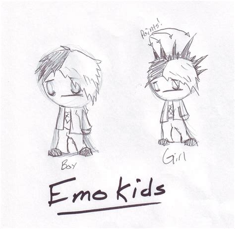 emo kids  vandorthewanderer  deviantart