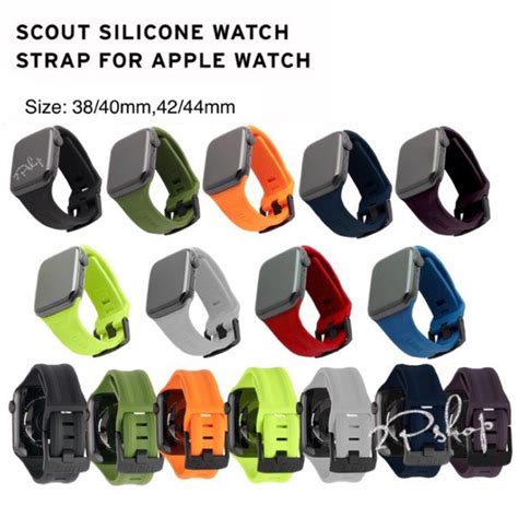 Uag Apple Watch Scout Solf Touch Silicon