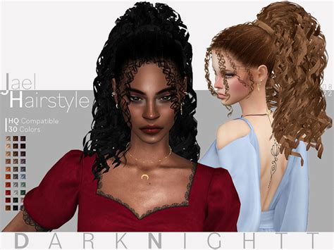 Best Alpha Cc Curly Hair For The Sims 4 Guys Girls Fandomspot