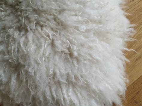 Felted Fleece Sheep Friendly Sheepskin” Rug Natural Pale Cream