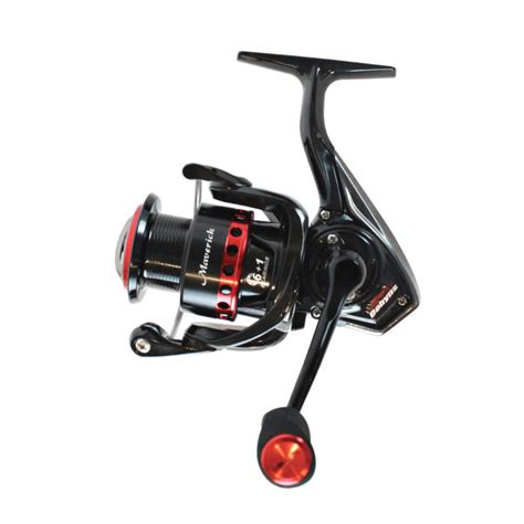 maverick  spinning reel red dobyns rods